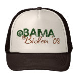 Obama Biden 2008 (Green Edition) Mesh Hats