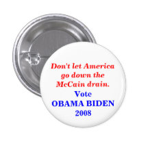 OBAMA BIDEN 2008 PINBACK BUTTONS