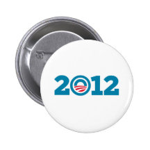Obama / Biden 2012 (Blue) Pins