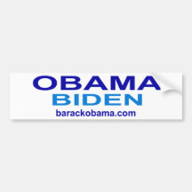 Obama Biden 2012 Bumper Sticker