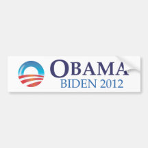 Obama Biden 2012 bumper sticker