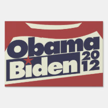 Obama Biden 2012 Lawn Signs