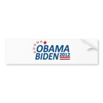 Obama Biden 2012 Stars bumper stickers