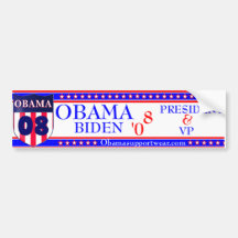 Obama Biden Bumper Sticker
