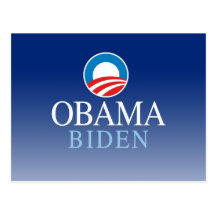 Obama/Biden Carte Postale