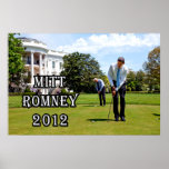 Obama & Biden Doing What They Do Best- Romney 2012 Posters