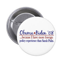 Obama Biden (Foreign Policy Anti-Palin) Pin