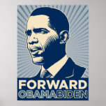 Obama Biden Forward Poster posters