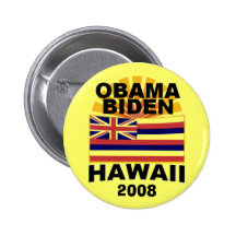 Obama Biden HAWAII Button
