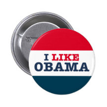 Obama Biden I Like Obama (Button)