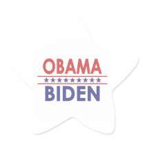 Obama-Biden Star Stickers