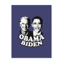 Obama Biden T-shirt Postcard