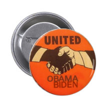 Obama / Biden United Button