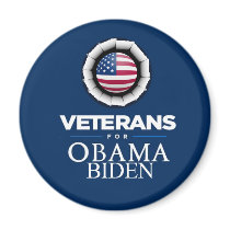 Obama Biden VETERANS Magnet