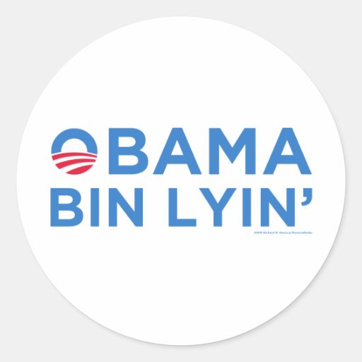 Obama bin Lyin' Stickers