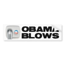 Obama Blows Bumper Stickers