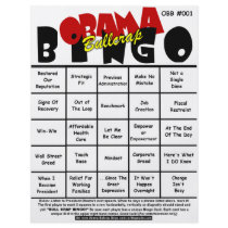 Obama Bullcrap Bingo #001 & #002 Flyer Design