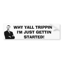 OBAMA BUMPER STICKERS
