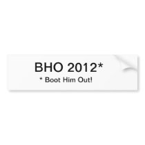 Obama Bumpersticker Bumper Sticker