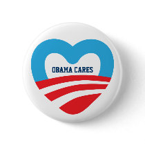 Obama Cares Pin