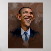 Obama Caricature Poster