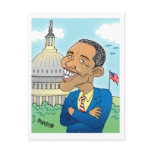 OBAMA CARTOON POST CARDS