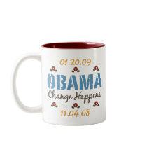 Obama Change Happens Mug