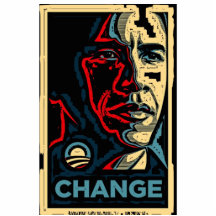 Obama Change Photo Cutout