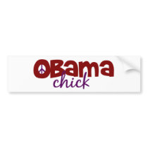 Obama Chick Bumper Sticker