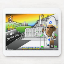 Obama Church Mouse Pads