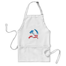 Obama Communist Symbol Apron