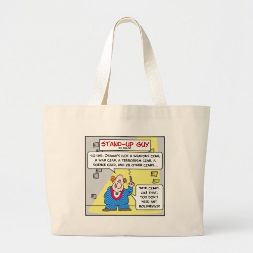 obama czars bolsheviks canvas bag