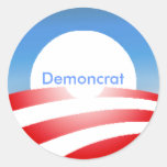 Obama Demoncrat Sticker