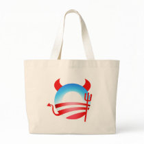 Obama Devil Tote Bag