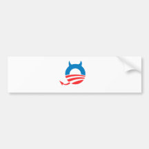 Obama Devil Bumper Stickers