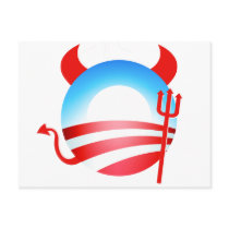 Obama Devil Postcards