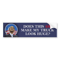 Obama - Does this ass make my truck look huge?