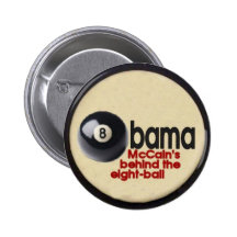 Obama Eight Ball Button