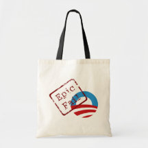 Obama Epic Fail Canvas Bag