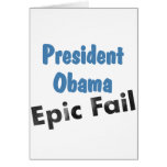 Obama epic fail cards