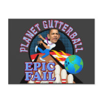 Obama Epic Fail Postcard