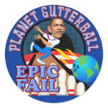 Obama Epic Fail stickers