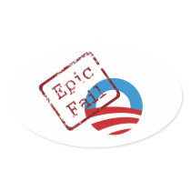 Obama Epic Fail Stickers