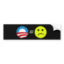 Obama Equals Frowns Bumper Sticker