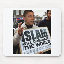 Obama est un musulman tapis de souris