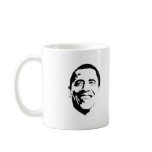Obama Face / Obama Portrait Coffee Mugs
