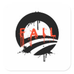 Obama Fail stickers