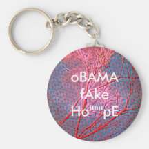 oBAMA fAKE HoPE Key Chains