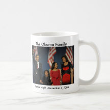 Obama Family Election Night Coffee Mug
