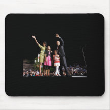 Obama Family Mouse Pad